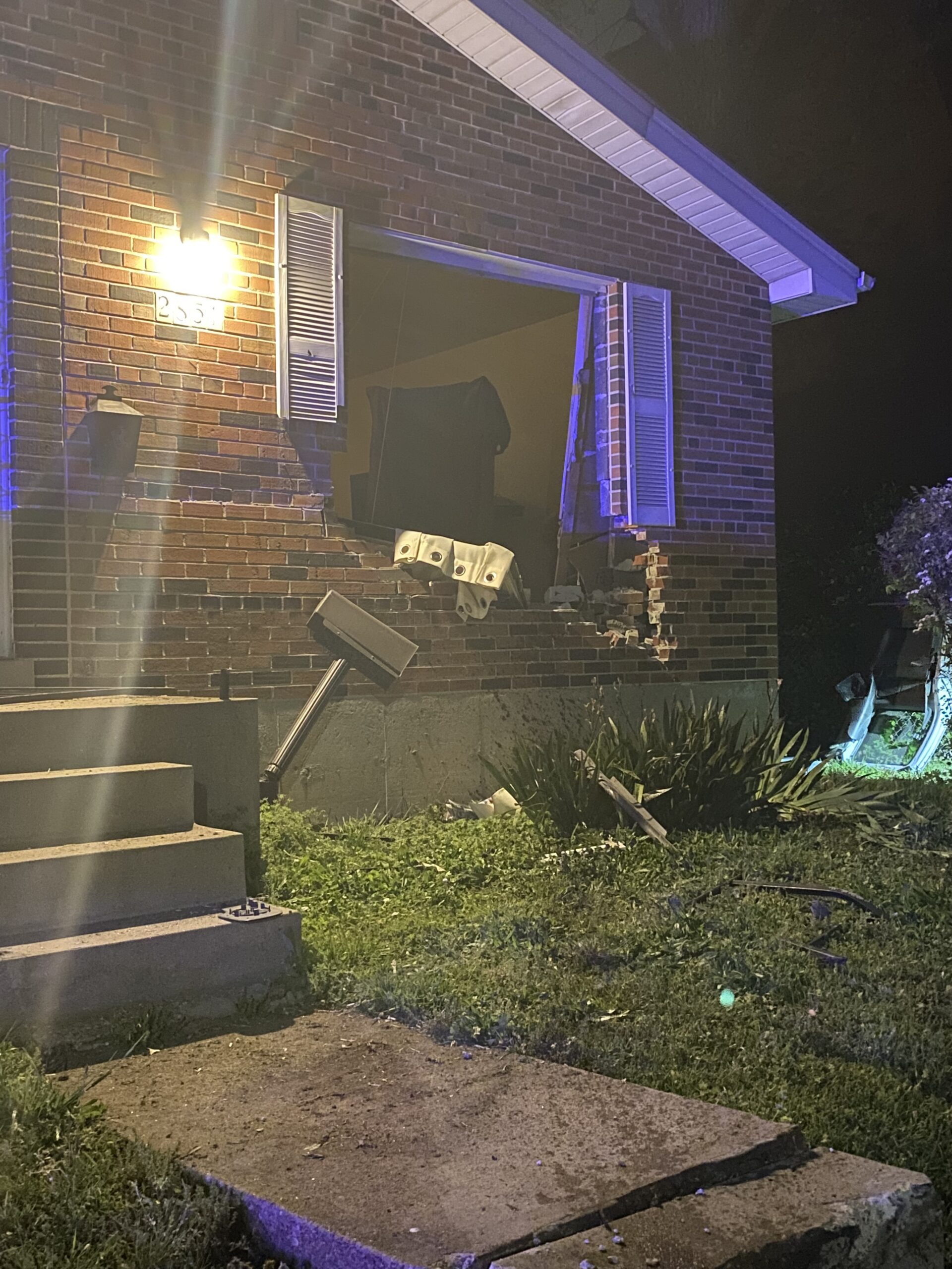 Before brick restoration